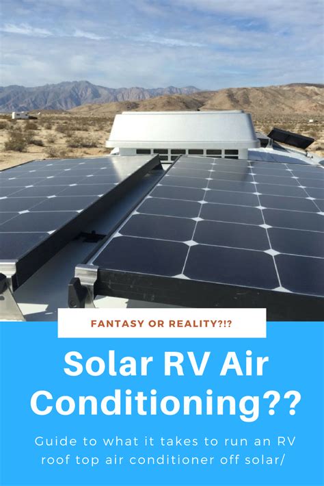 Future Trends In Solar Technology For RV Air Conditioning