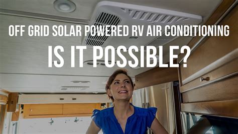 How To Monitor Solar Power Usage For Your RV Air Conditioner