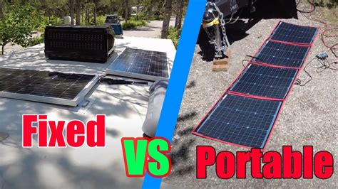 Portable Vs Fixed Solar Power Systems For RV Air Conditioning