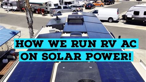 The Future Of RV Air Conditioning: Going Solar